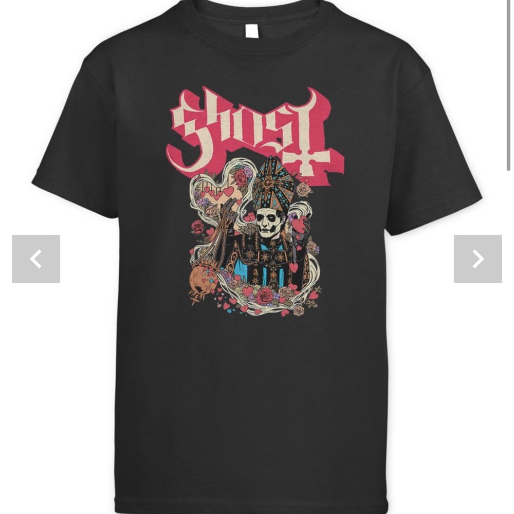 Ghost Official Merch Papa Hearts Valentine's Day Shirt